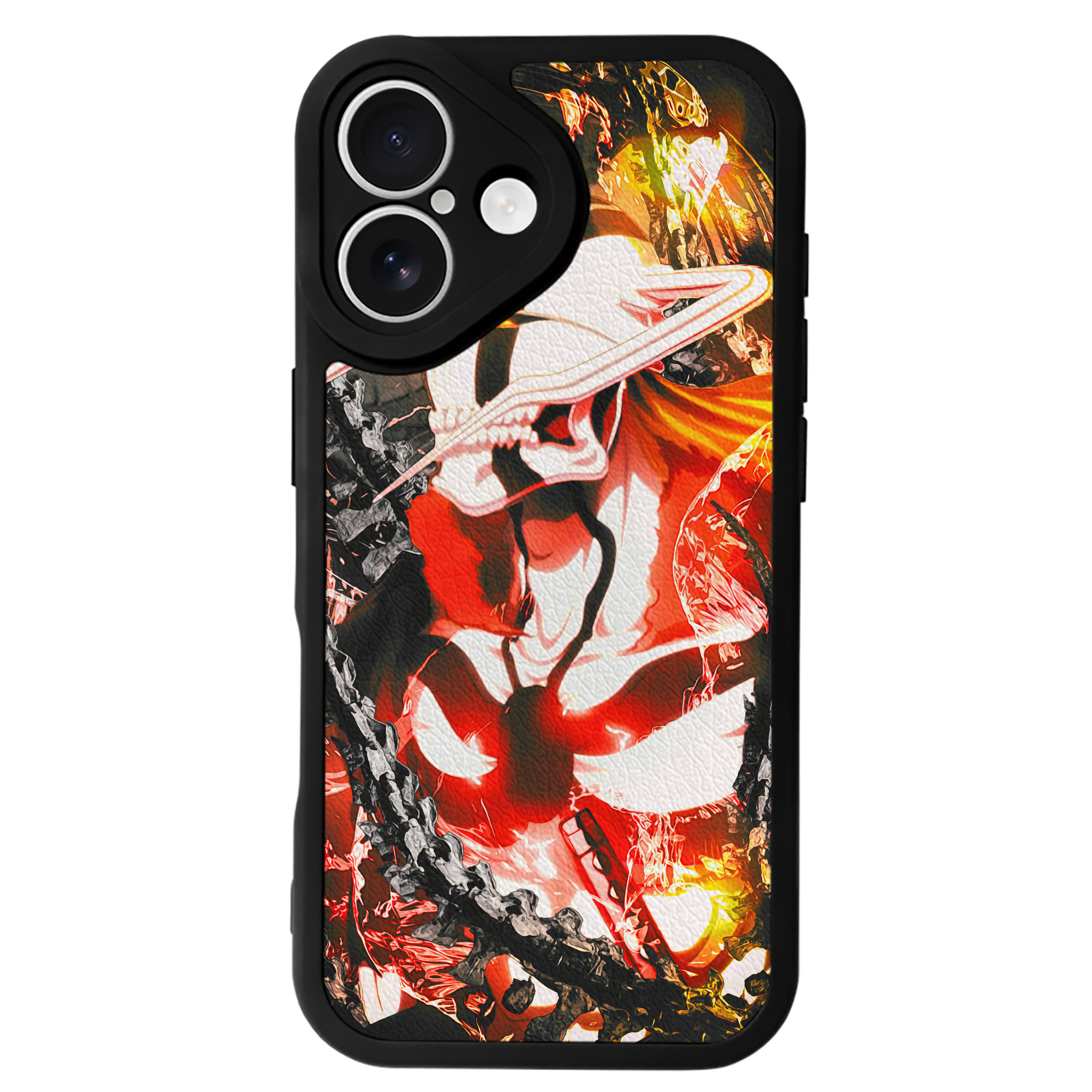 （画像用） ブリーチ BLEACH 【iPhone 16シリーズ対応】シリコンスマホケース（レザー調） 材質：シリコン